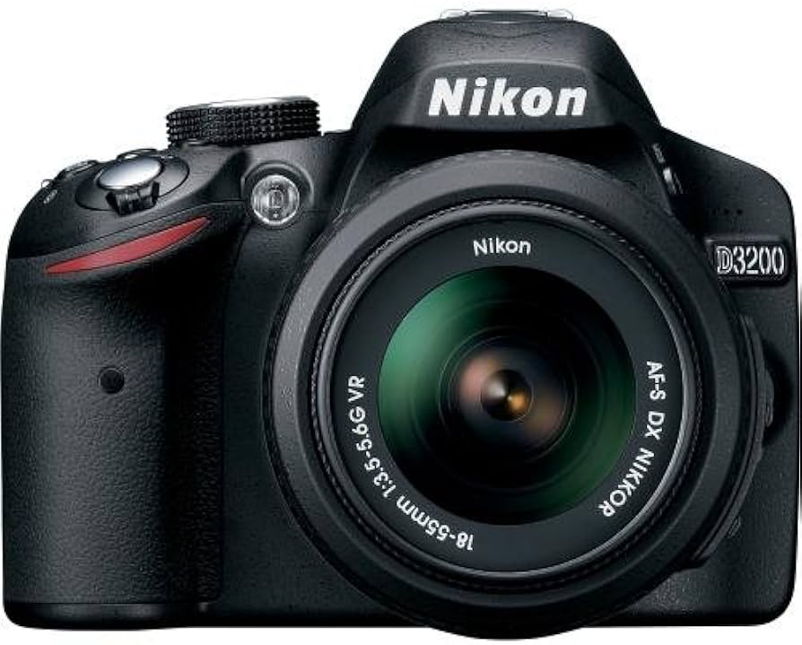 Amazon.com : Nikon D3200 24.2 MP CMOS Digital SLR with 18-55mm f
