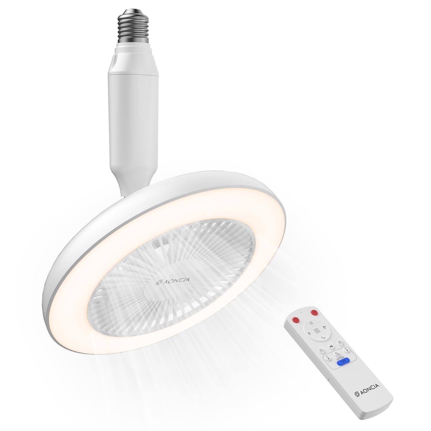 Amazon | シーリングファンライト 小型 E26モデル LEDミニライト