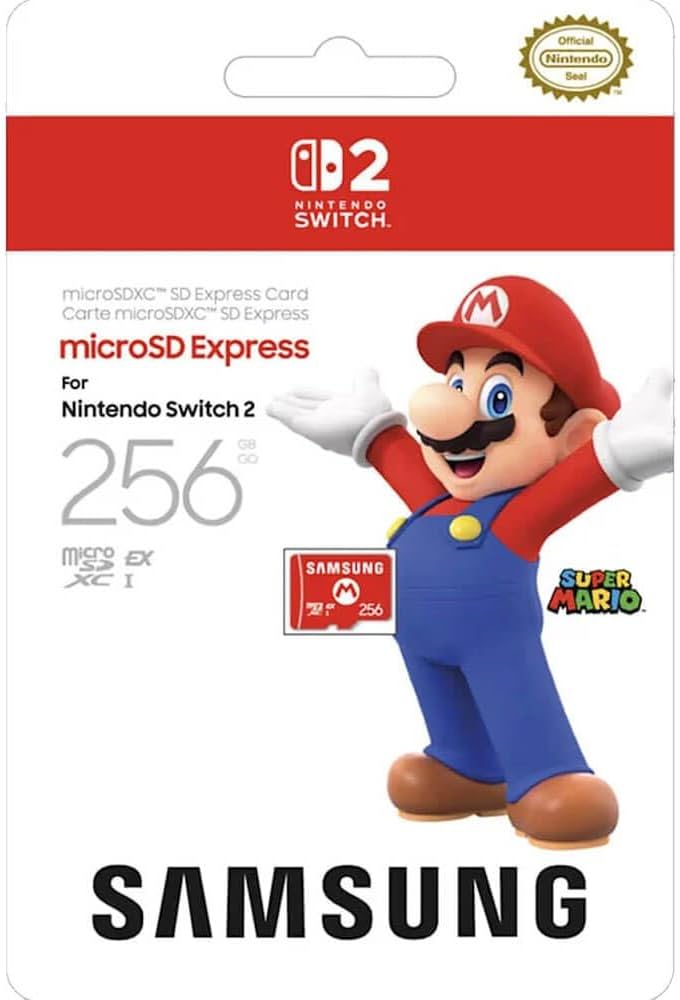 Amazon.co.jp: Samsung microSD Express Card 256GB Nintendo Switch 2
