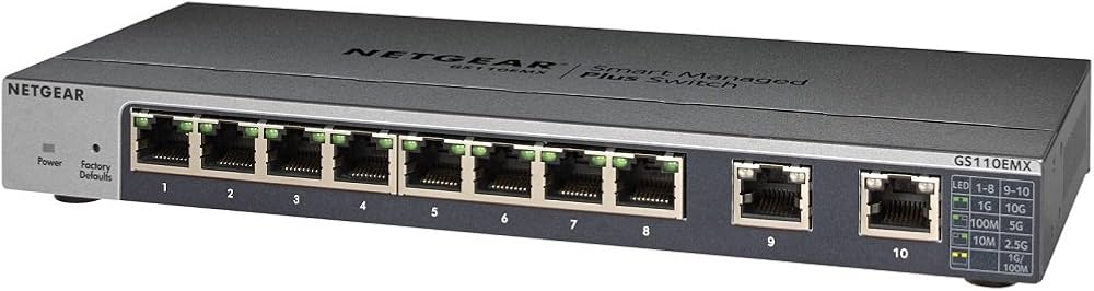 Amazon | 【正規品】 ネットギア NETGEAR スイッチングハブ 10ポート