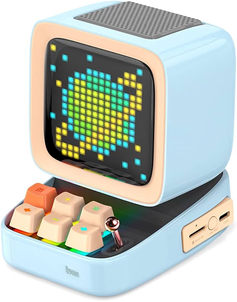 Amazon.co.jp: DIVOOM DITOO PLUS (ブルー) ポータブルスピーカー