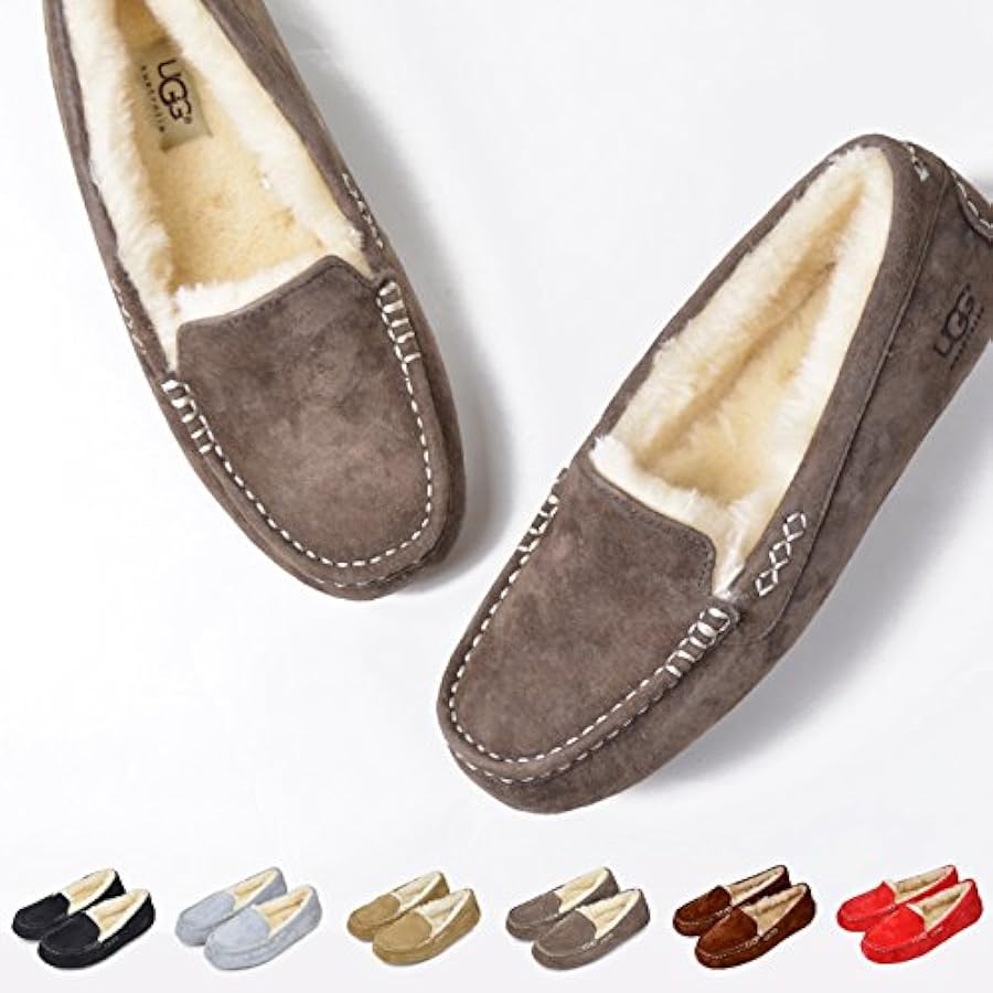 Amazon.co.jp: UGG アグ アンスレー モカシン Ansley ムートン