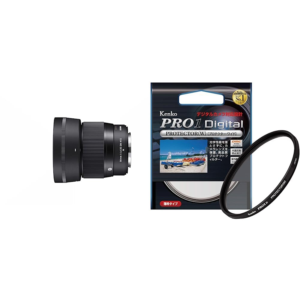 Amazon | 【セット買い】シグマ 56mm F1.4 DC DN Contemporary 富士