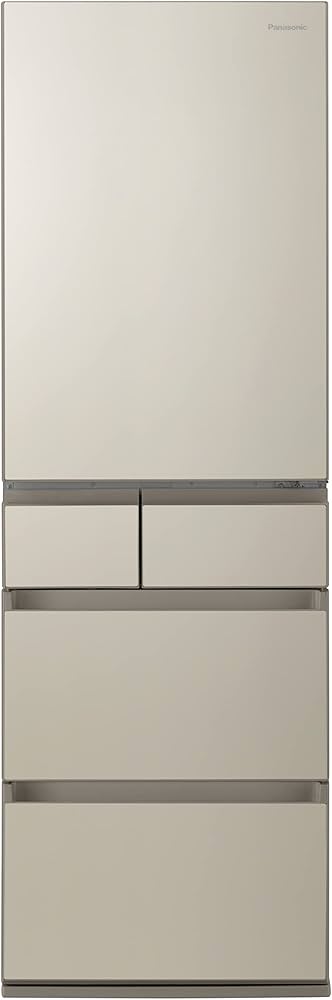 Amazon | パナソニック 冷蔵庫 幅60cm 450L サテンゴールド NR-E459PX