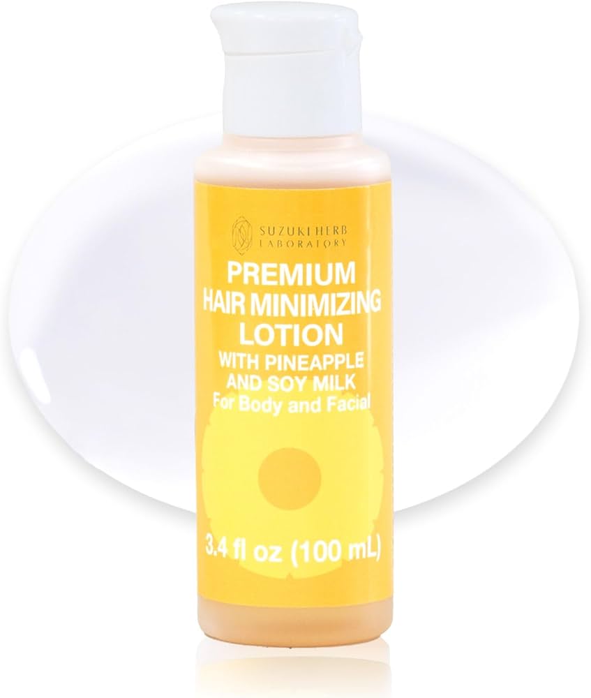 Amazon.com : SUZUKI HERB LABORATORY Premium Hair Minimizing Lotion