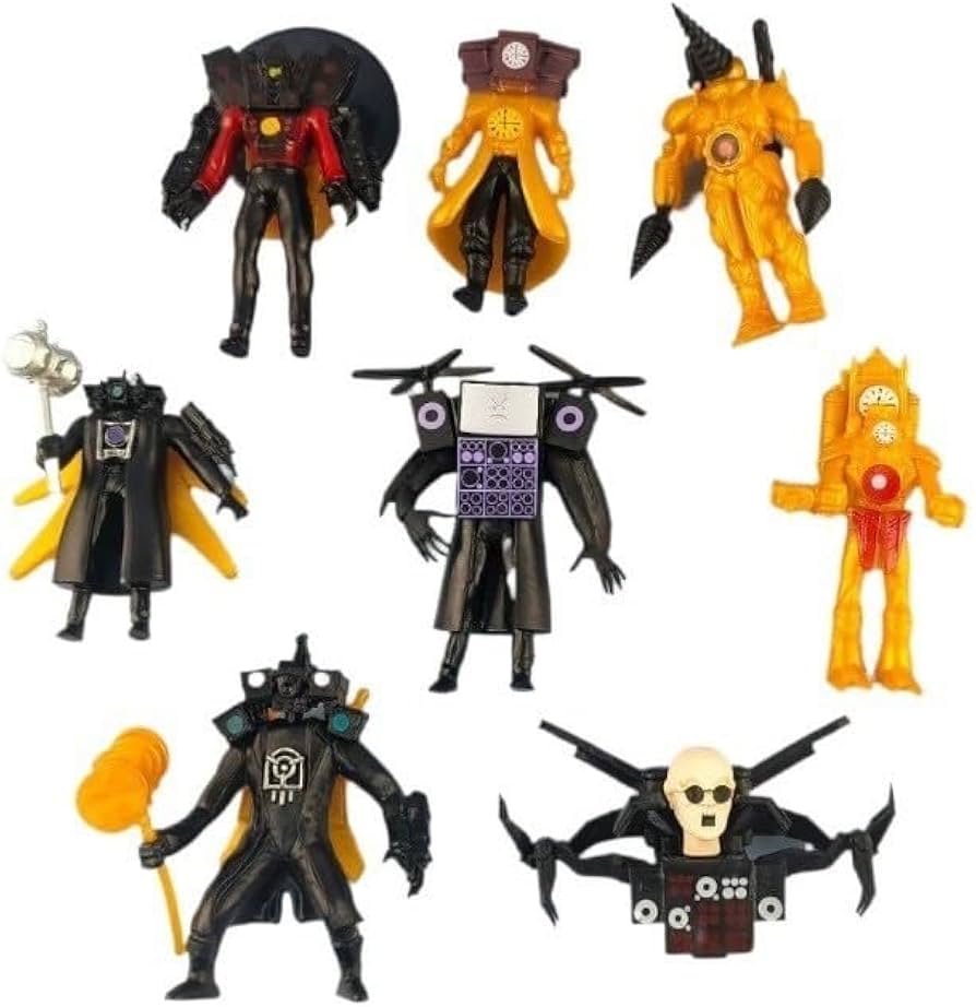 Amazon.co.jp: 【即納】スキビディトイレ タイタンクロックマン