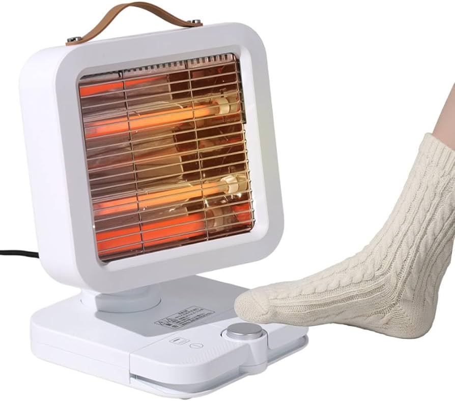 Amazon | seathestars 2秒速暖 赤外線 ハロゲンヒーター 足元 小型