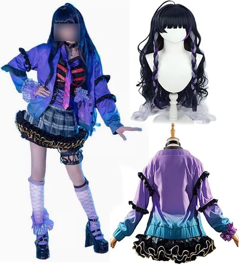 Amazon.co.jp: [楽コス]狂蘭メロコ コスプレ 衣装 ウィッグ付き Meloco