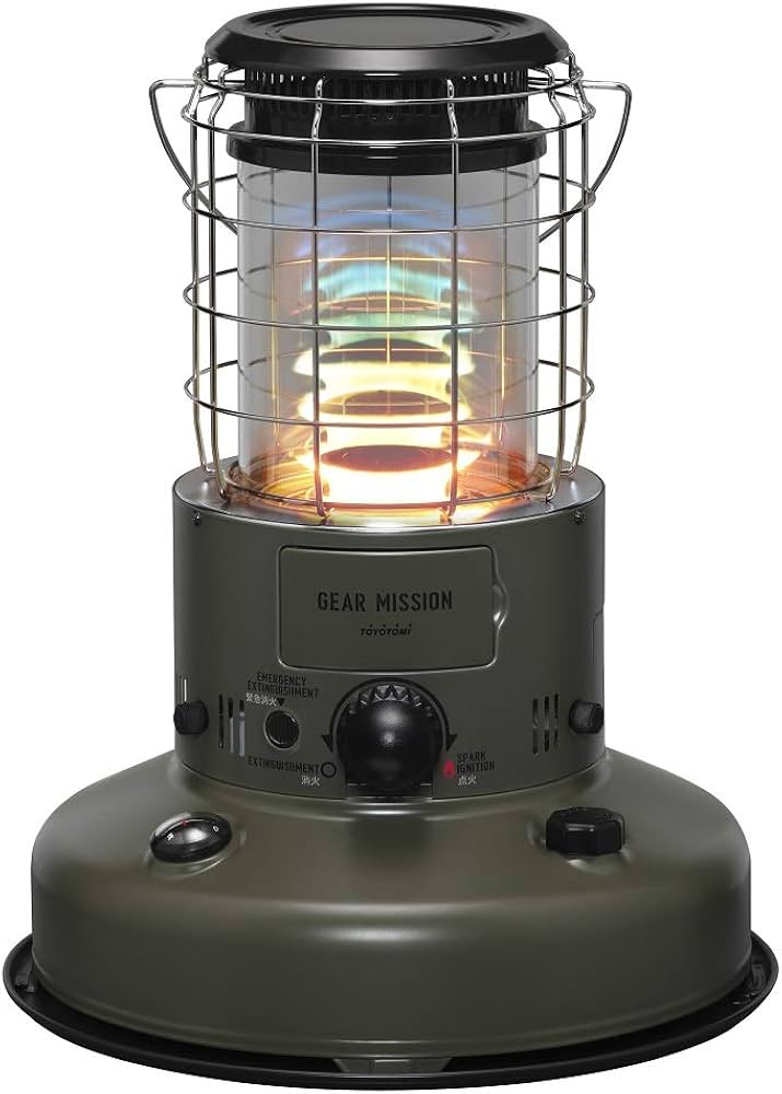 Amazon | 【トヨトミ】対流式石油ストーブGEAR MISSION RR-GE25(G