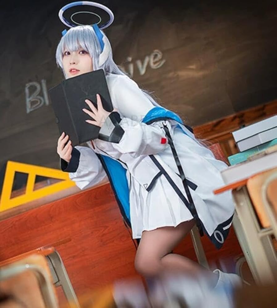 Amazon.co.jp: [YUANHUO] ブルーアーカイブ 生塩ノア コスプレ衣装
