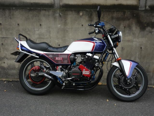 Amazon | PRETTY RACING製 CBX400F 極太ゴム巻きワイドタンデムバー