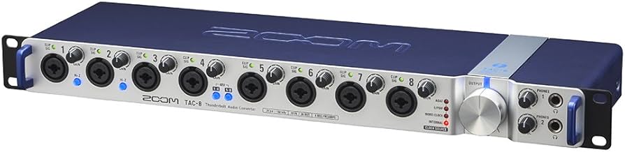 Amazon.co.jp: ZOOM オーディオインターフェイス TAC-8 : 楽器・音響機器