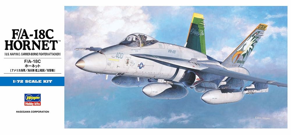Amazon.com: Hasegawa 1/72 F/A-18C Hornet : Arts, Crafts & Sewing