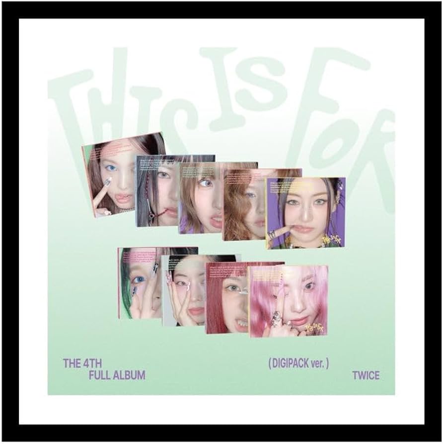 Amazon.com: TWICE THIS IS FOR [Digipack ver.] 4th Album (9 ver