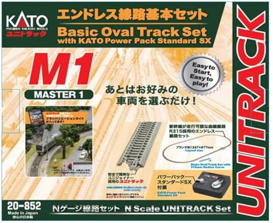 Amazon | KATO Nゲージ M1 エンドレス線路 基本セット マスター1 20