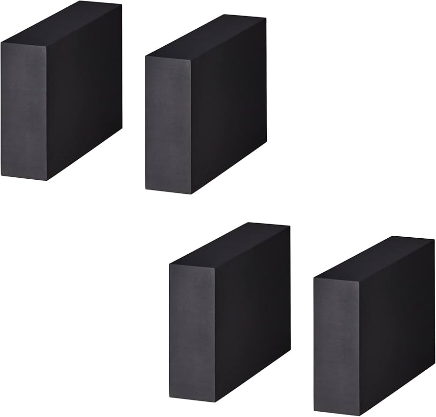 Amazon.co.jp: ハヤミ工産 スピーカースタンド ブロック型 4個1組