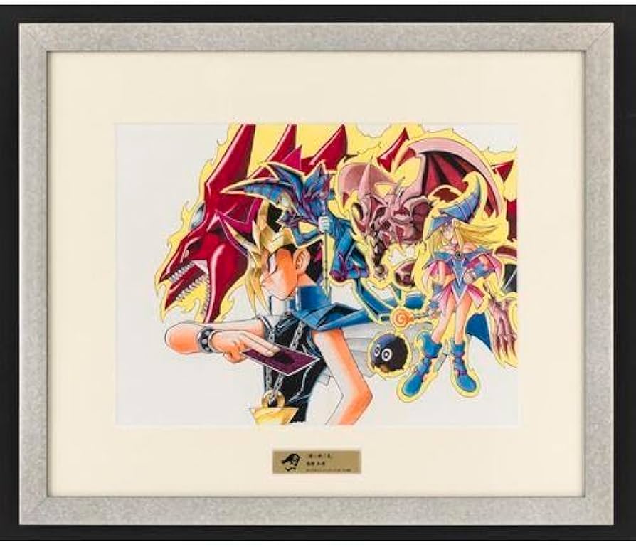 Amazon.co.jp: 複製原画 武藤遊戯 ブラックマジシャンガール オシリス