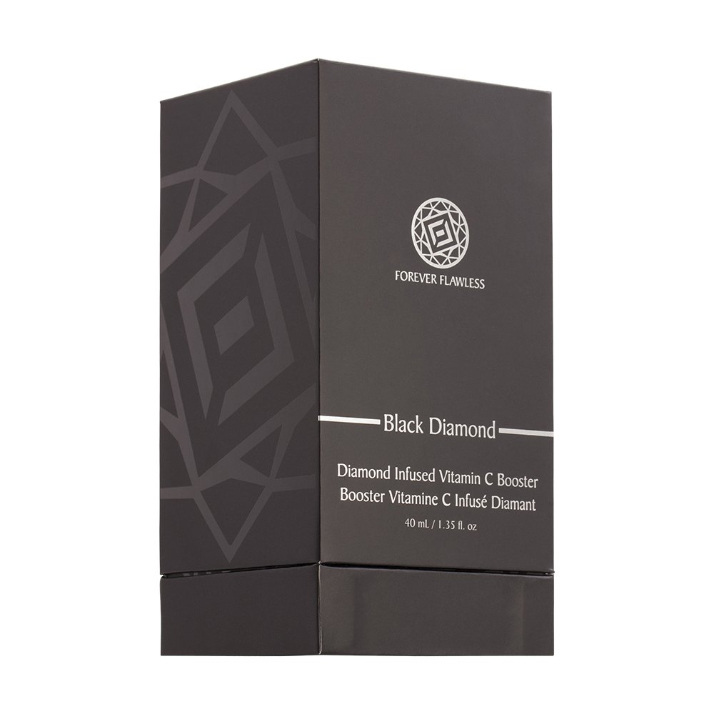 Forever Flawless Diamond Infused Vitamin C Boosting Serum. Black