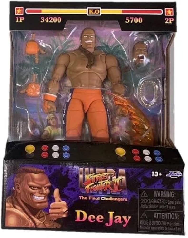Amazon.co.jp: Jada ウルトラストリートファイターII ディージェイ 1