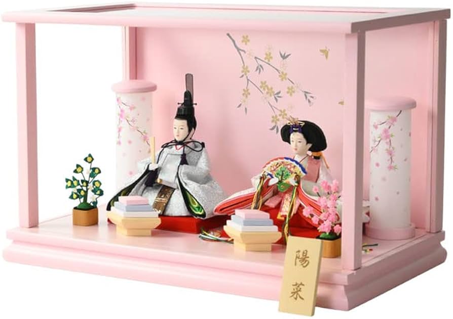 Amazon.co.jp: 仏縁堂ブランド：ひな祭り・【コンパクト収納飾り：国産