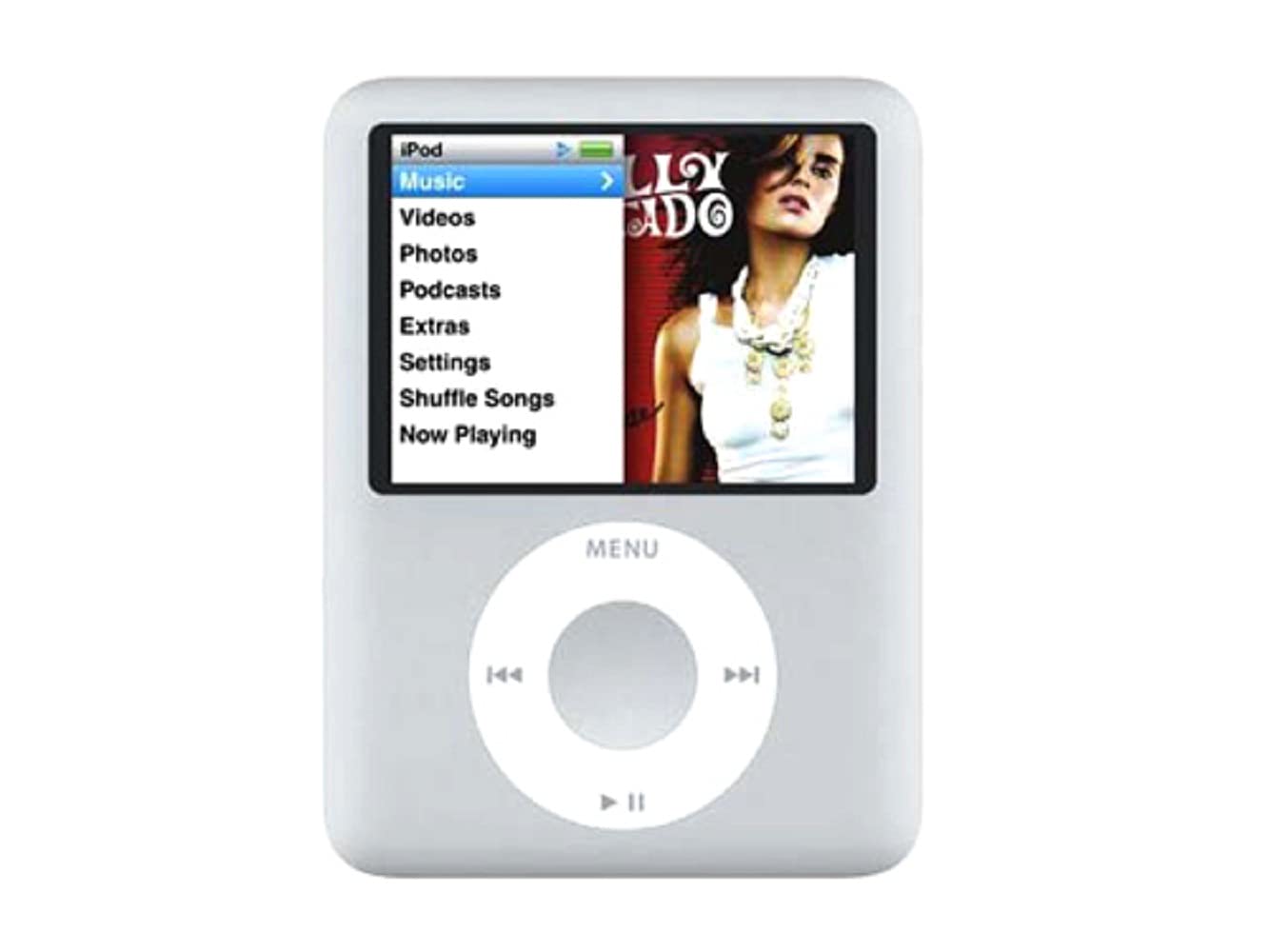 Amazon.co.jp: M-Player iPod Nano 3rd対応 (4GB シルバー) : 家電＆カメラ