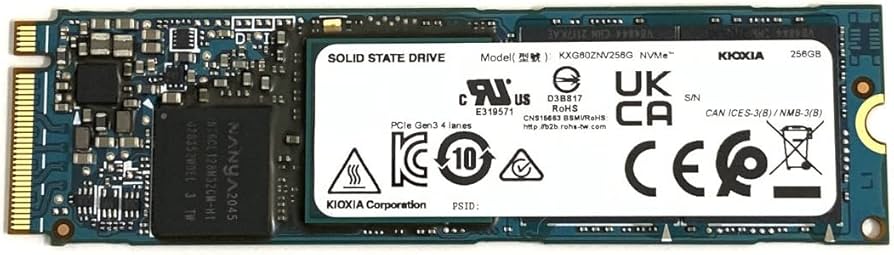 Amazon.com: KIOXIA SSD 256GB XG6 NVMe PCIe Gen3 x4 M.2 2280