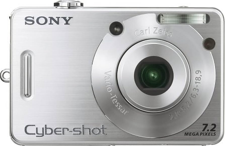 Amazon.com : Sony Cybershot DSCW70 7.2MP Digital Camera with 3x
