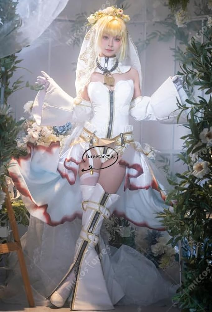 Amazon.co.jp: [FUREETAE] M FGO ネロ・クラウディウス ブライド 嫁