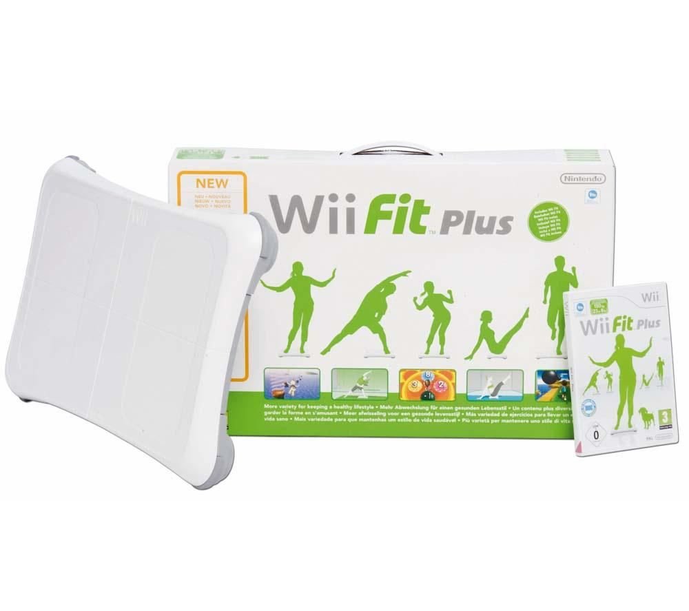 Amazon.com: Nintendo Wii Fit Plus With Balance Board : Video Games