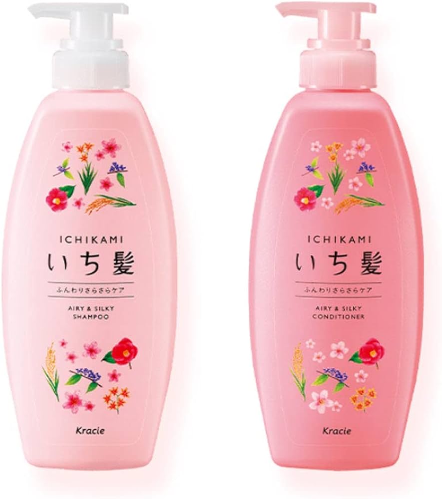 Amazon | いち髪シャンプー&コンディショナーペアセット(ふんわり