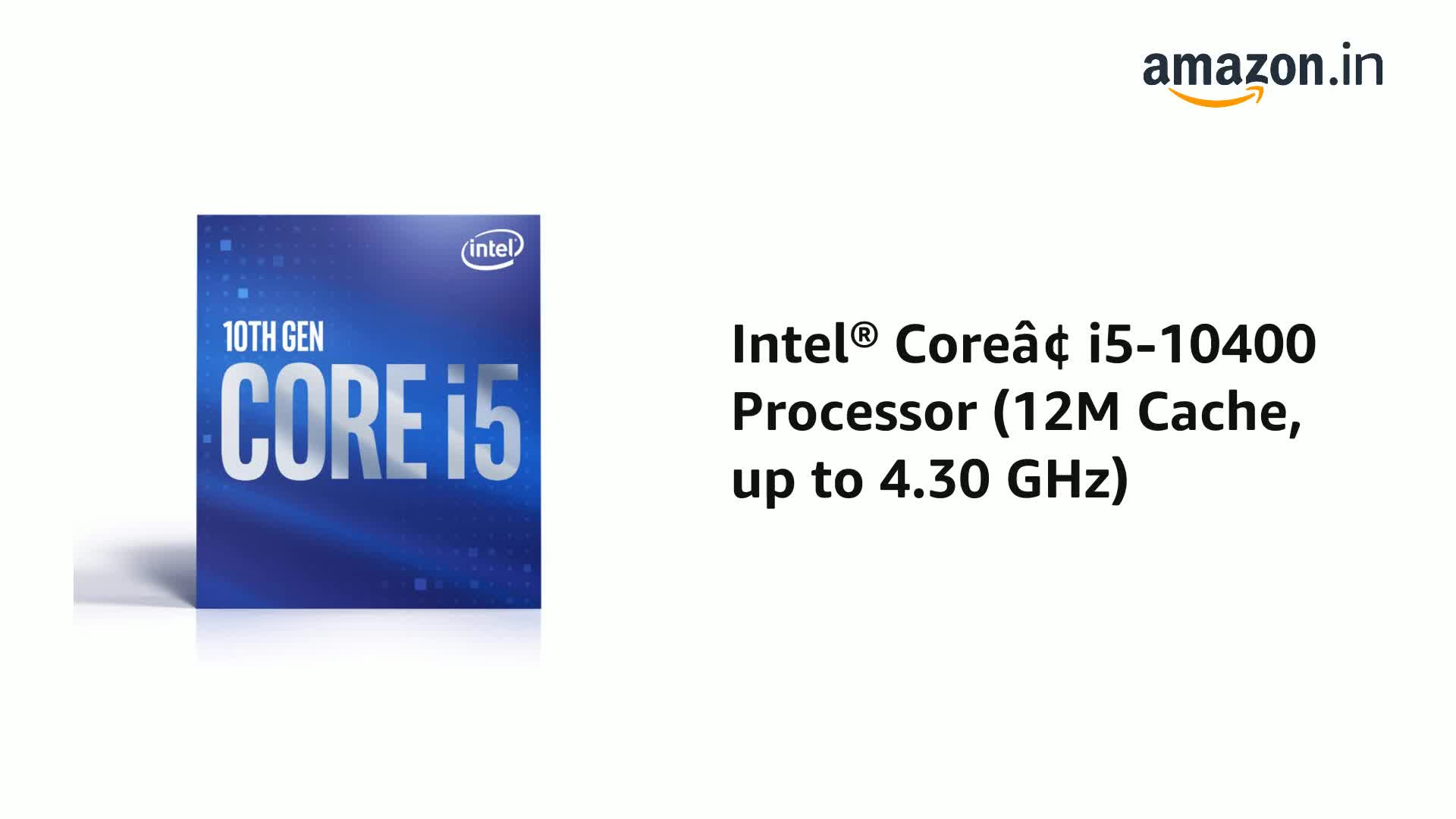 Amazon.in: Buy Intel® Core i5-10400 Processor (12M Cache, up to