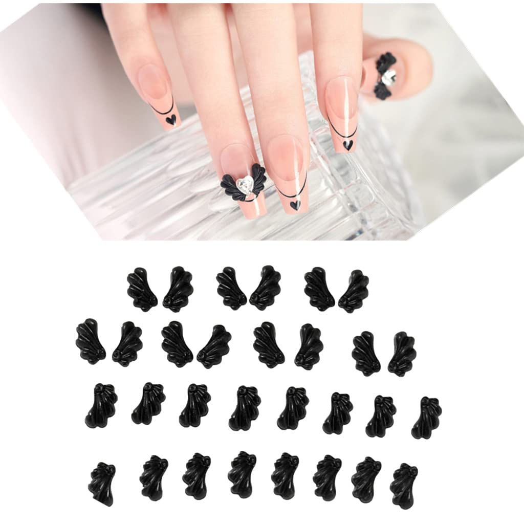 Amazon.co.jp: DUOLEIMI ネイルパーツ 天使の羽 50ペア ネイル