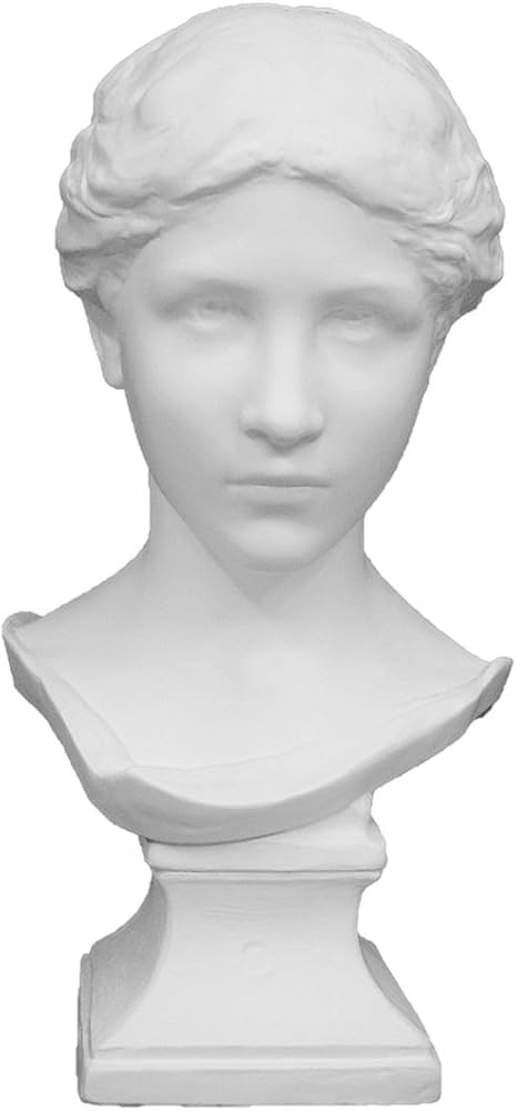 フレンチ胸像石膏像 高さ約49cm Amazon.co.jp: 石膏像 K－181 フレンチ