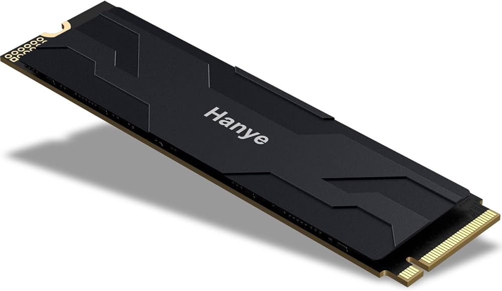 Amazon | Hanye SSD 2TB PCIe Gen4x4 M.2 NVMe 2280 薄型ヒートシンク