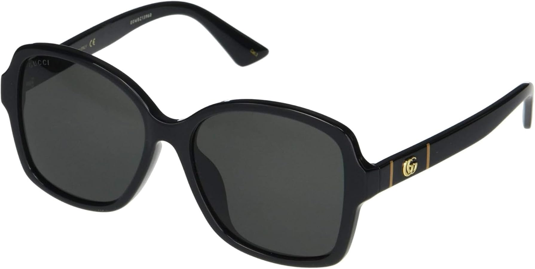 Amazon.com: Gucci GG0765SA Black One Size : Clothing, Shoes & Jewelry