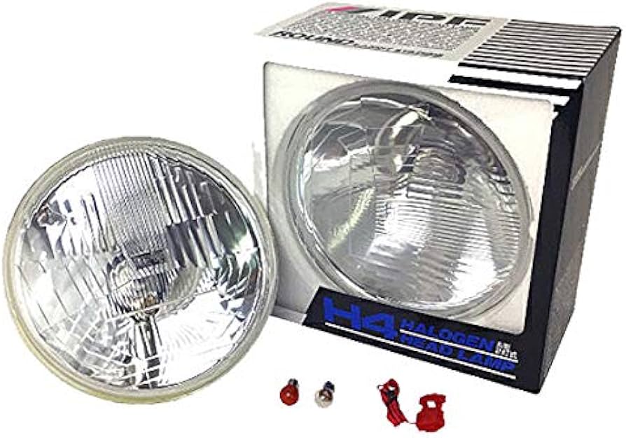 Amazon | IPF 国産 ヘッドランプ 丸型2灯式 ポジションランプ 左右