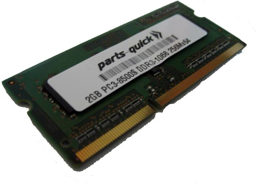 parts-quick 2GB DDR3 Memory Upgrade for Acer Aspire One Happy