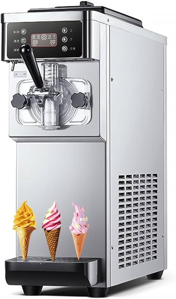 Amazon | 業務用ソフトクリームマシン 1200W ステンレス製 アイス