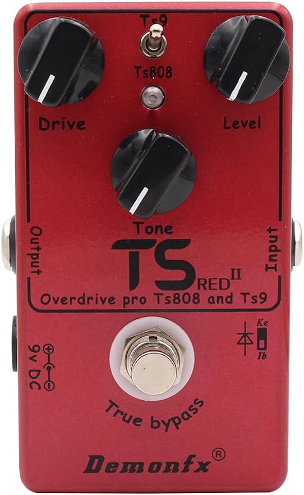 Amazon | Demonfx TS RED/OverDrive TS系 オーバードライブ ギター