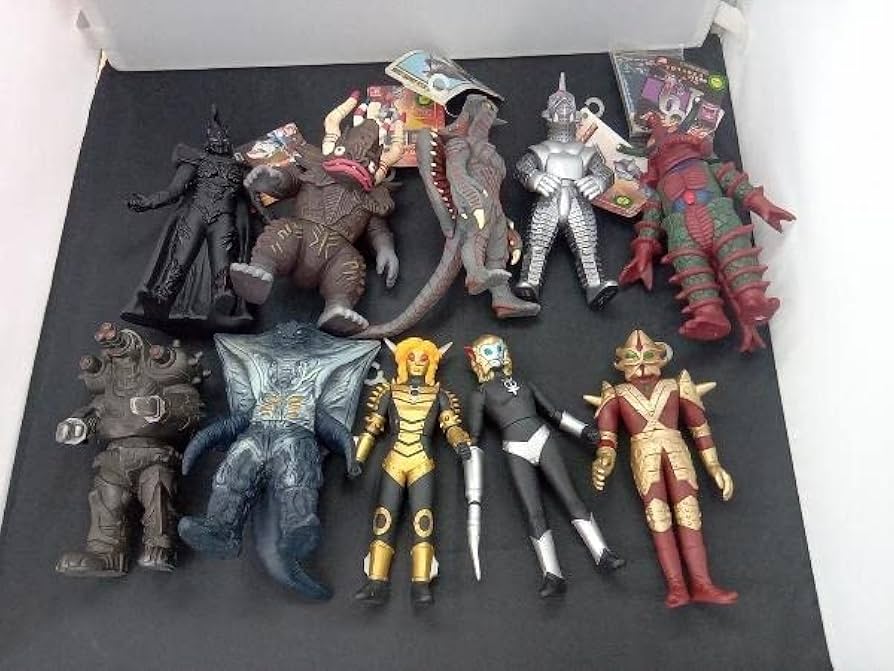 ウルトラマン 怪獣 ソフビ まとめ売り59体 ウルトラ怪獣シリーズ怪獣