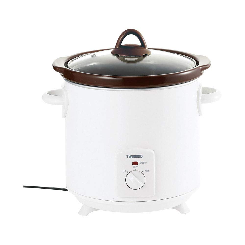 Amazon | ツインバード スロークッカー ホワイト TWINBIRD EP-D819W