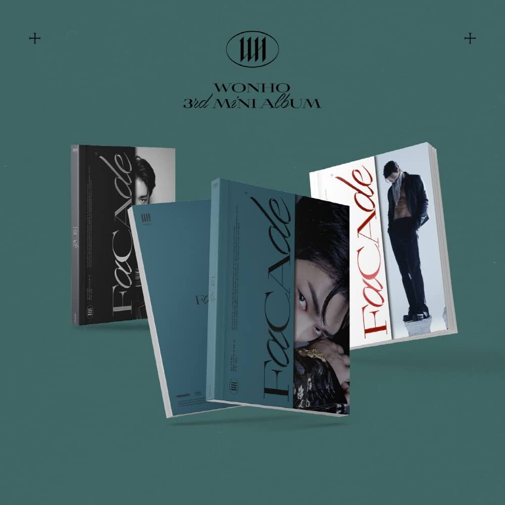 WONHO - 3rd Mini Album FACADE CD+Pre-Order Benefit (Random ver