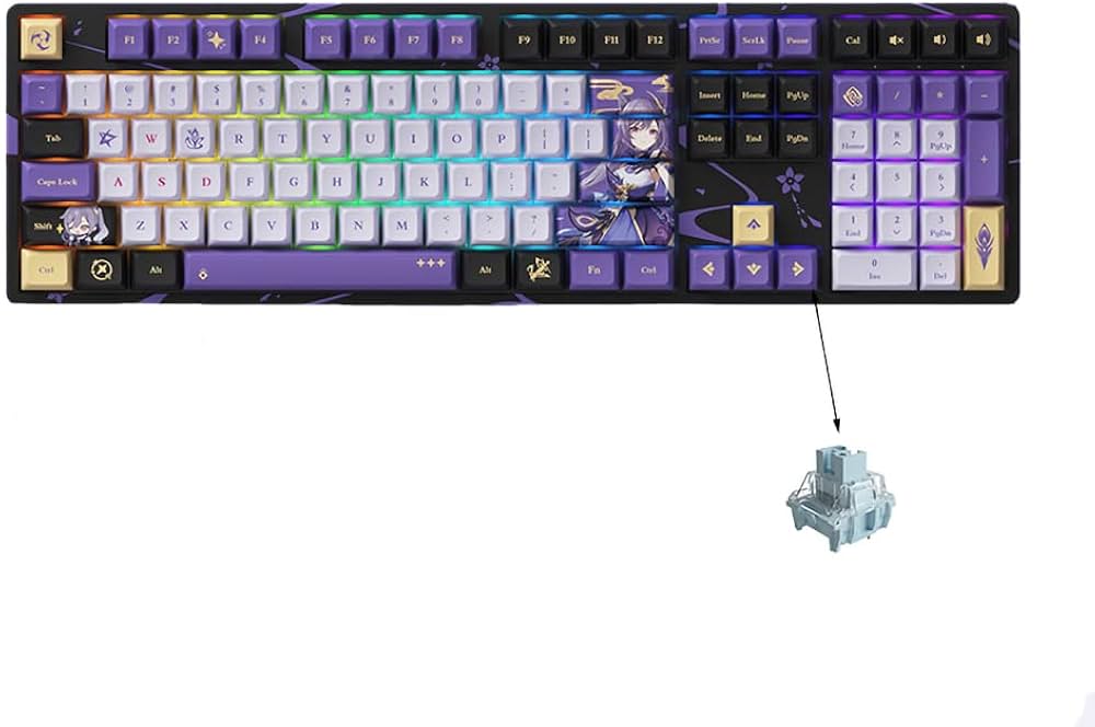 Amazon | langsyne 原神公式グッズ miHoYoから 刻晴 疾雷快雨