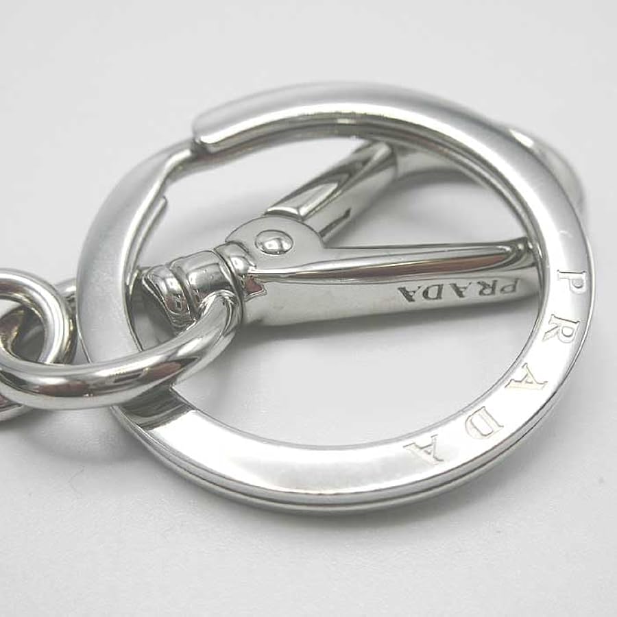 Amazon | [Prada] [プラダ] キーリング チャーム メタル