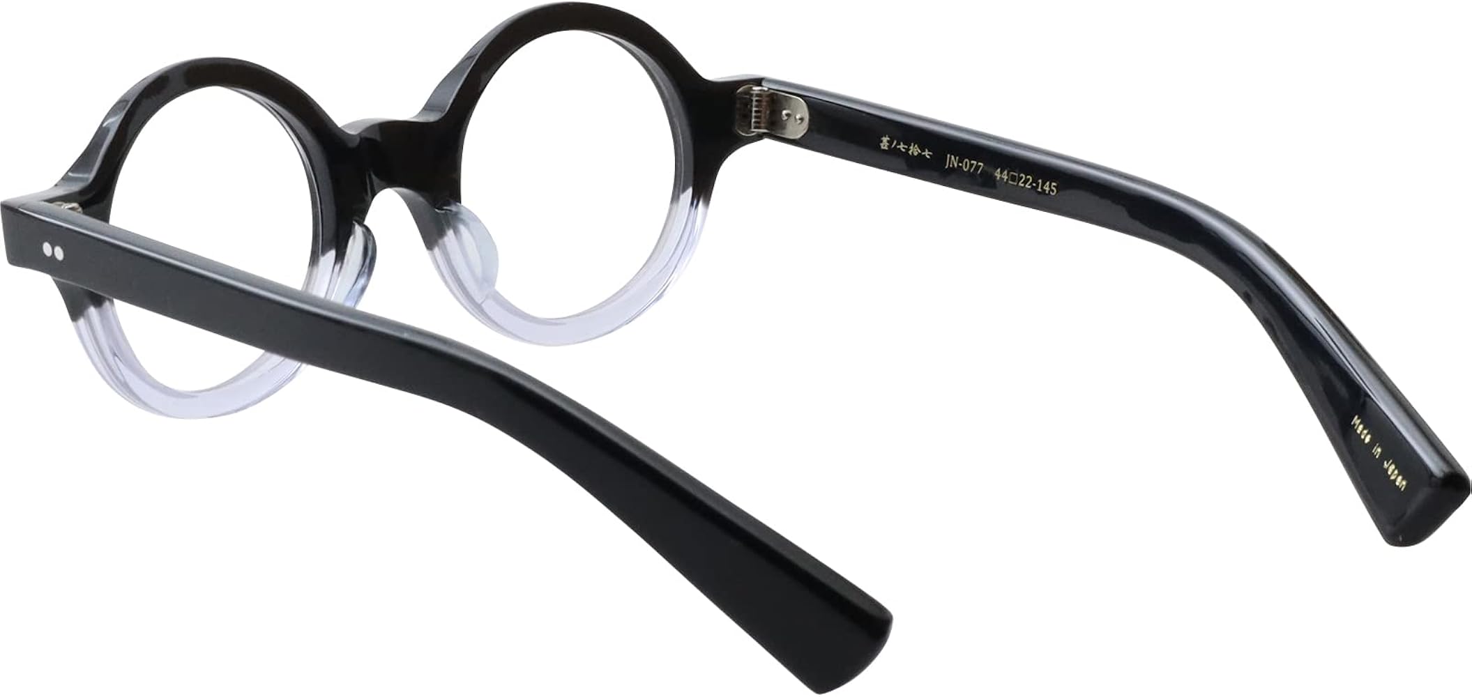 Amazon | [越前國甚六作] 鯖江 丸 メガネ ブランド セルロイド JN 077
