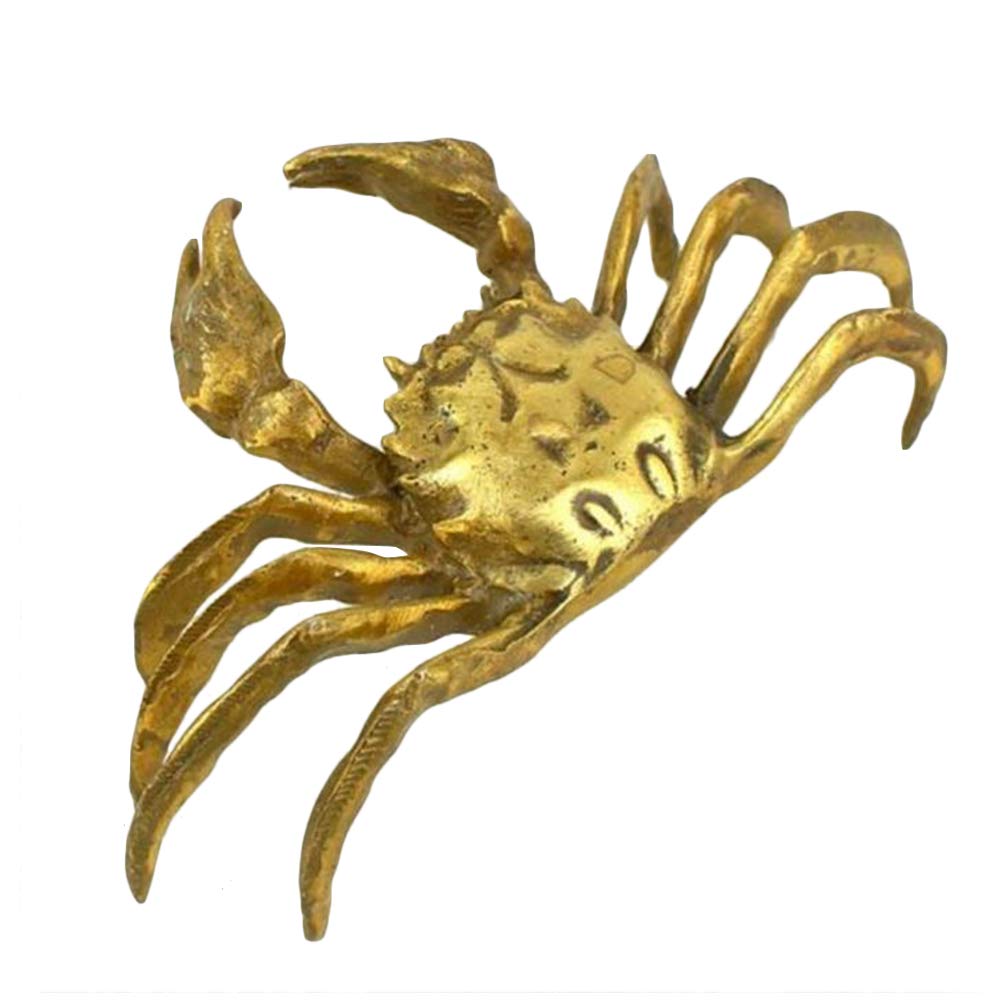 華道 古銅 蟹 飾 置物 三体(K-A987) 華道 古銅 蟹 飾 置物 三体(K-A987