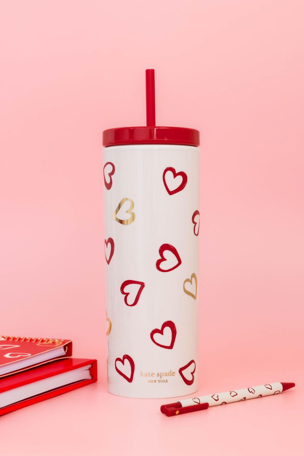 Amazon.com | kate spade new york Acrylic Tumbler with Lid and