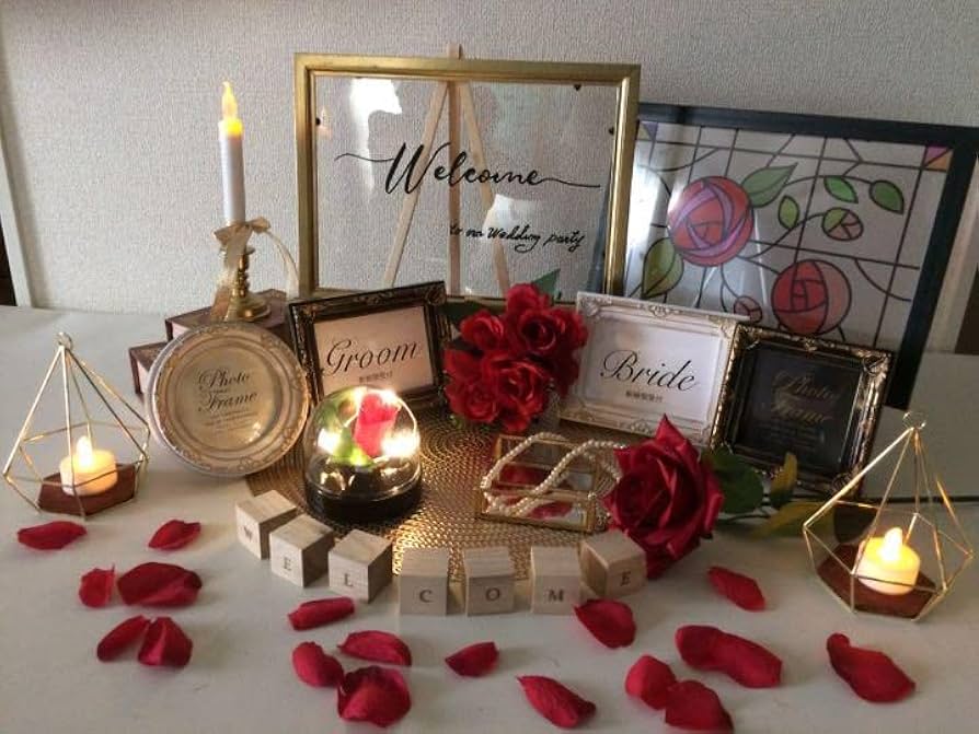 Amazon.co.jp: ウエディング ウェルカムスペース まとめ売り 美女と