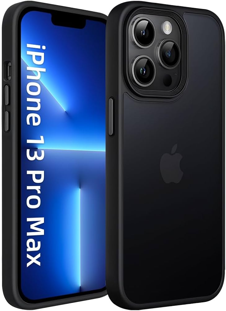 ZXZone Matte Case for iPhone 13 Pro Max 6.7-Inch, Frosted