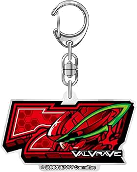 Amazon.co.jp: 革命機ヴァルヴレイヴ アクリルキーホルダー 赤7図柄